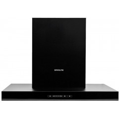 Davoline TATE 060 BL Απορροφητήρας Καμινάδα-Τζάκι 60cm Μαύρος